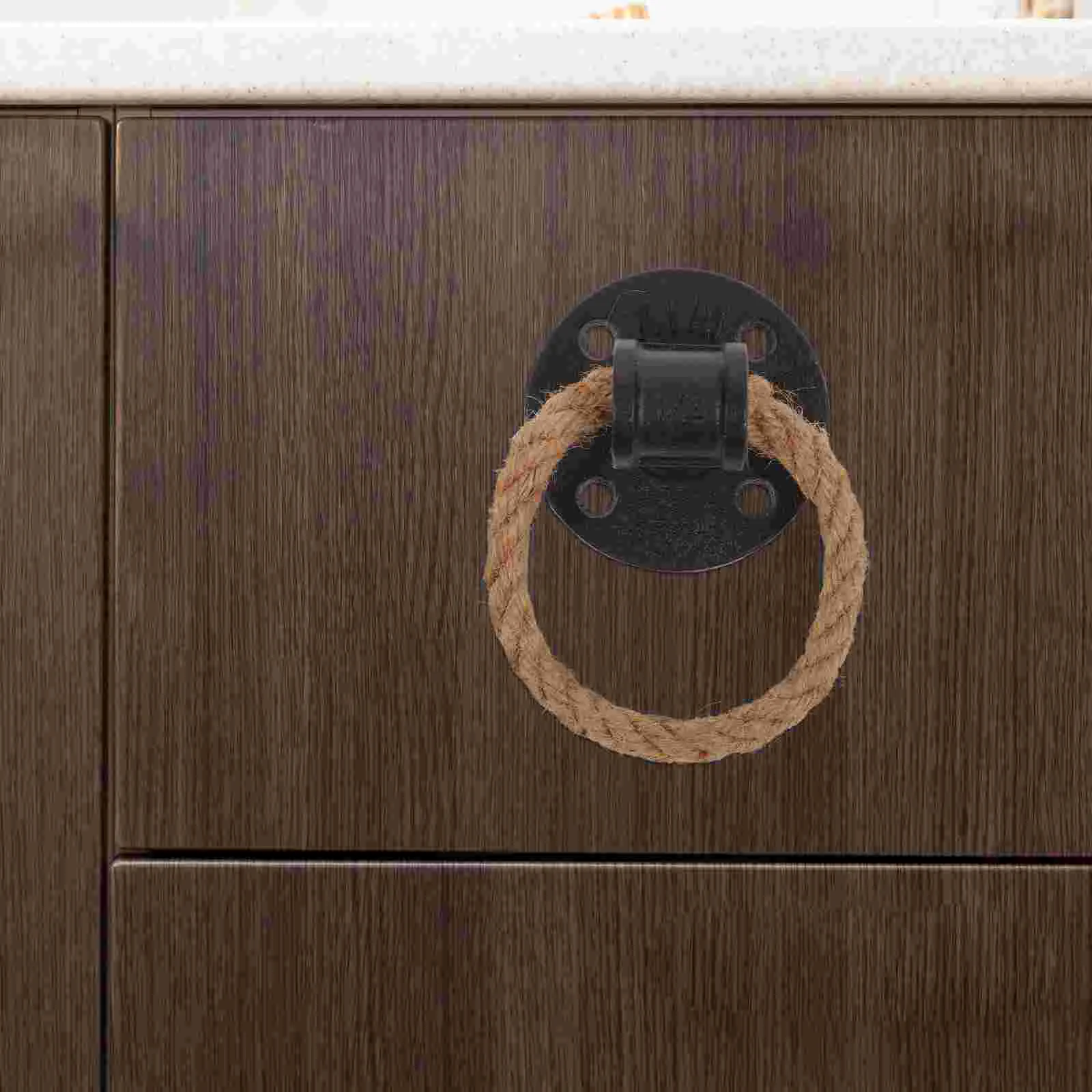 2pcs Cabinet Knobs Cupboard Drawer Handles Jute Rope Drawer Pulls Handles for Kitchen Cabinets Bathroom Wardrobe Black
2pcs Cabinet Knobs Cupboard Drawer Handles Jute Rope Drawer Pulls Handles for Kitchen Cabinets Bathroom Wardrobe Black