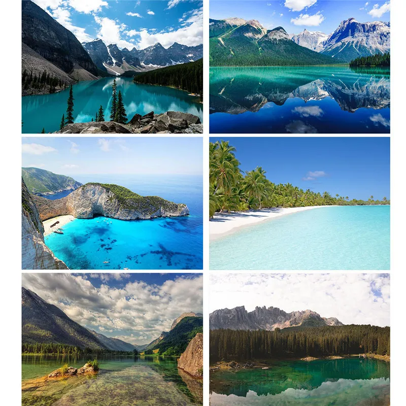 Lakeside Landscape Canvas Painting Sunrise Mountainous Coast Poster Scenery Wall Art Living Room Decoration Home Decor Picture
Lakeside Landscape Canvas Painting Sunrise Mountainous Coast Poster Scenery Wall Art Living Room Decoration Home Decor Picture