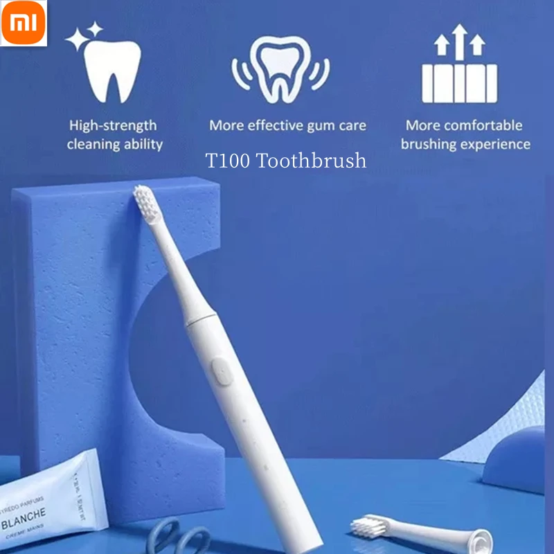 

Xiaomi Mijia T100 Sonic Electric Toothbrush Smart Tooth Brush Colorful USB Rechargeable IPX7 Waterproof