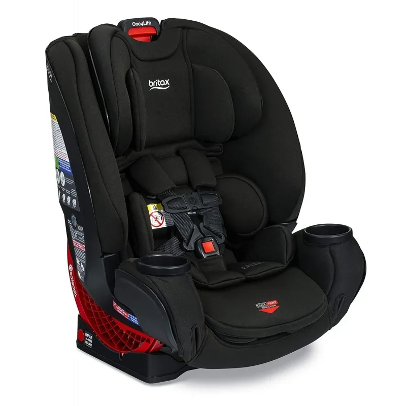 

Roll over image to zoom in 6 VIDEOS Britax One4Life Convertible Car Seat, 10 Years of Use from 5 to 120 Pounds, Converts