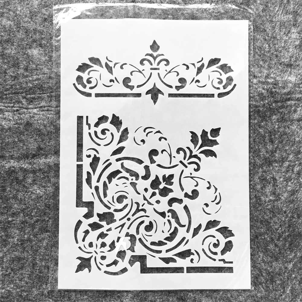 A4 29cm Palace Crown Edge DIY Layering Stencils Wall Painting Scrapbook Coloring Embossing Album Decorative Template
A4 29cm Palace Crown Edge DIY Layering Stencils Wall Painting Scrapbook Coloring Embossing Album Decorative Template