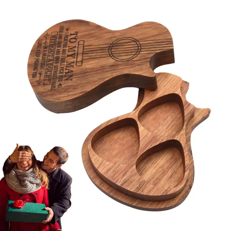 Держатель для гитары, деревянный держатель в форме гитары, портативный органайзер для любителей музыки, гитаристов, компактная коробка для гитары
Держатель для гитары, деревянный держатель в форме гитары, портативный органайзер для любителей музыки, гитаристов, компактная коробка для гитары