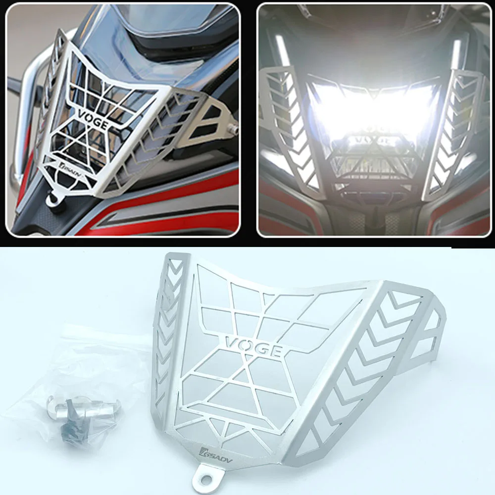 Защитная решетка для мотоциклетной фары Voge 500DSX
Защитная решетка для мотоциклетной фары Voge 500DSX