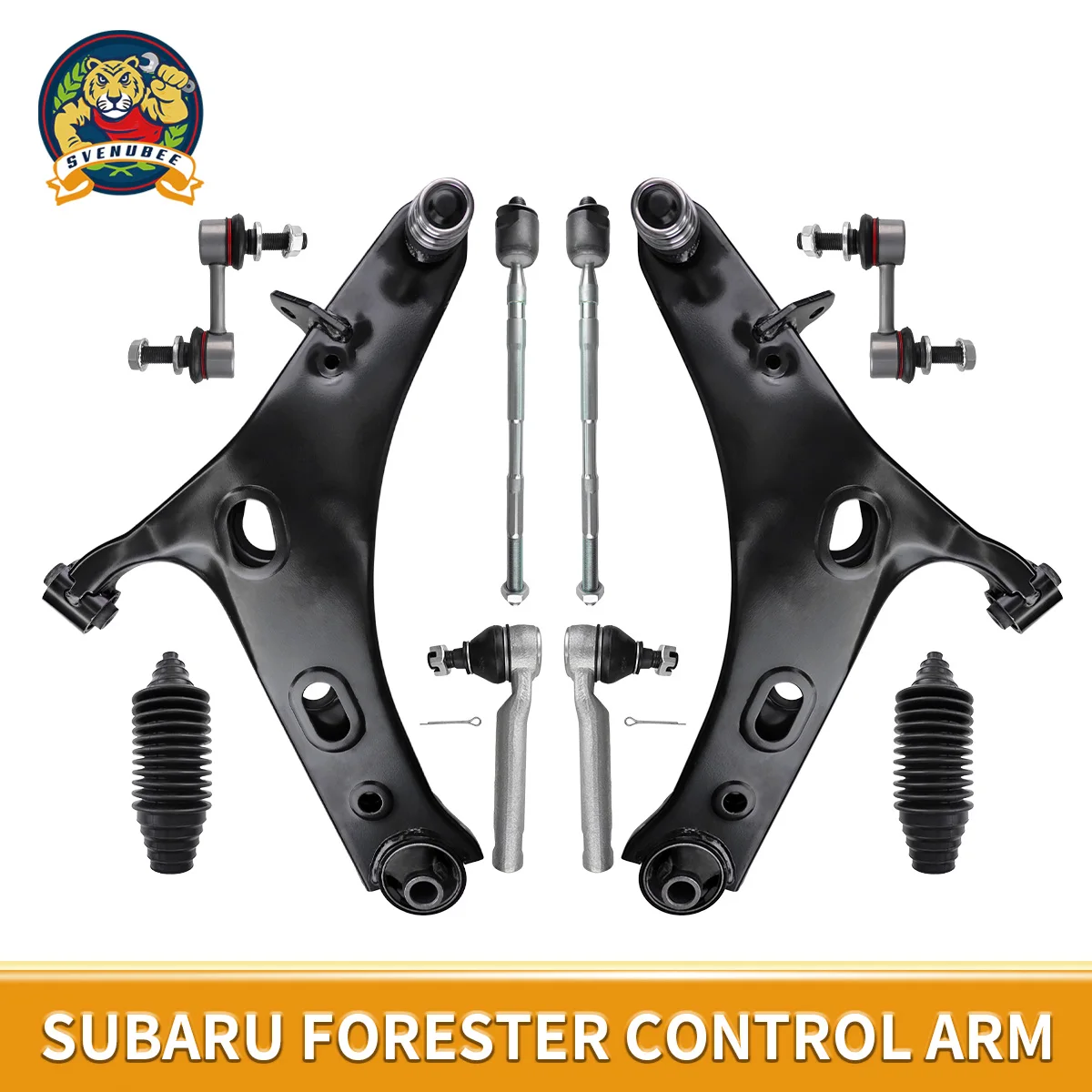 Svenubee Front Lower Control Arm Sway Bar End Link Tie Rod Boots 10pcs Set for Subaru Forester 2014 2015 2016 2017 2018
Svenubee Front Lower Control Arm Sway Bar End Link Tie Rod Boots 10pcs Set for Subaru Forester 2014 2015 2016 2017 2018