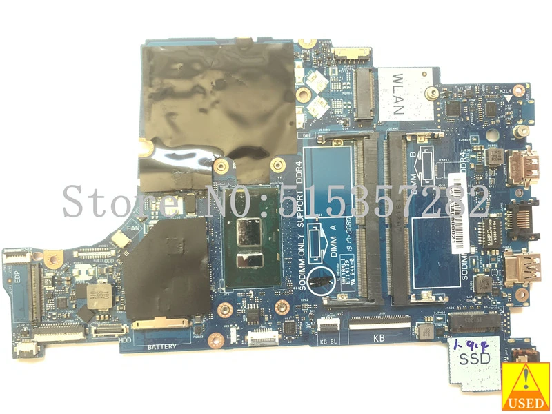 FOR Dell OEM Latitude 3490 3590 USED Motherboard W/ i5-7200U CPU LA-F116P CXRM1 0CXRM1 CN-0CXRM1
FOR Dell OEM Latitude 3490 3590 USED Motherboard W/ i5-7200U CPU LA-F116P CXRM1 0CXRM1 CN-0CXRM1