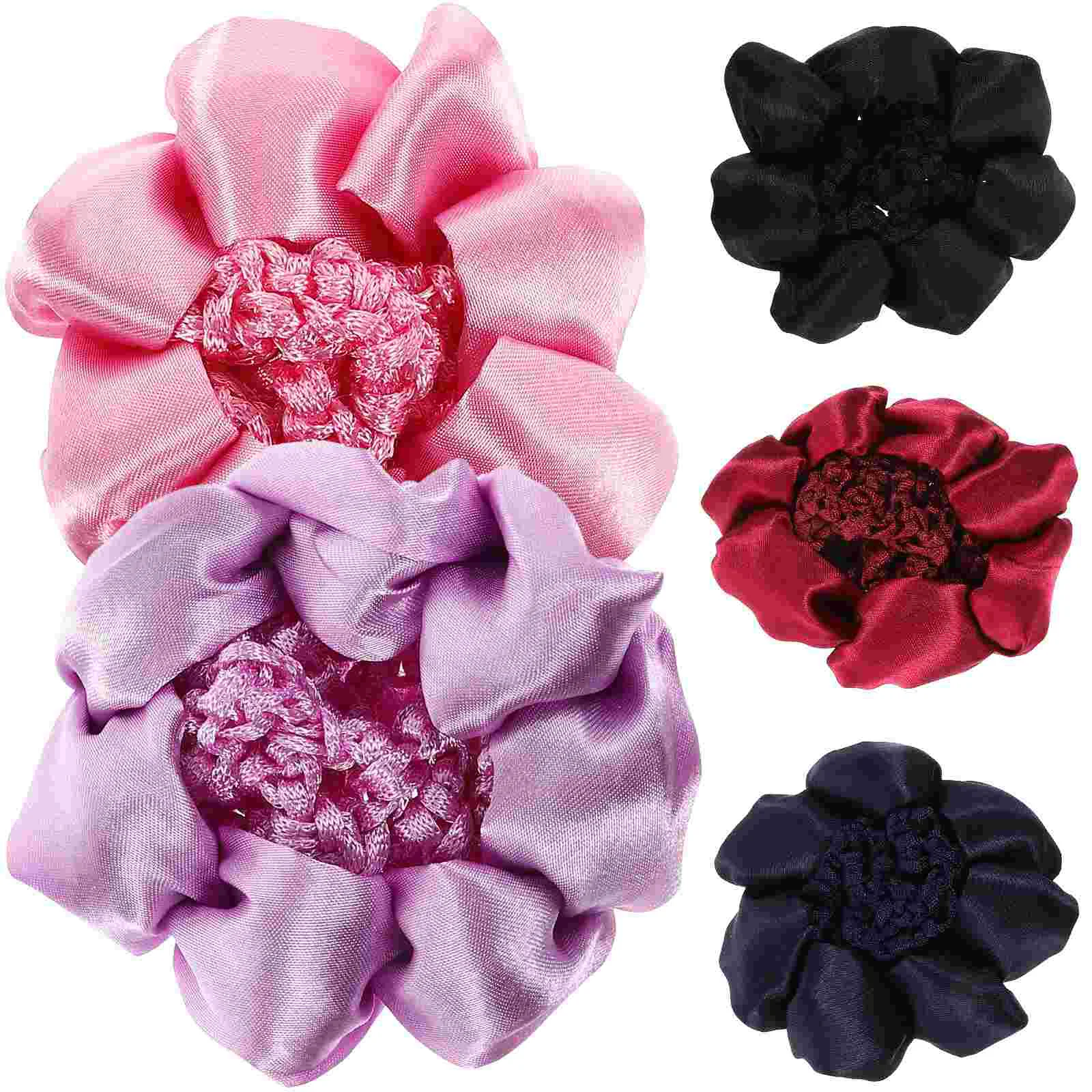 5 Pcs Hair Net Bag Comfortable Hairnet Girl Bun Holding Barrettes Girls Hairpin Elastic Snood Polyester Cover Tiara
5 Pcs Hair Net Bag Comfortable Hairnet Girl Bun Holding Barrettes Girls Hairpin Elastic Snood Polyester Cover Tiara