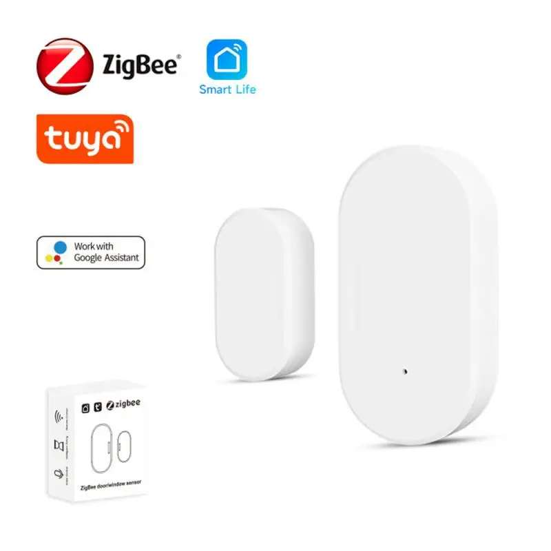 ZigBee Door Opening Sensor Wireless Smart Home Tuya Window Sensor Security Alarm Low Battery Alert For Alexa Google Home
ZigBee Door Opening Sensor Wireless Smart Home Tuya Window Sensor Security Alarm Low Battery Alert For Alexa Google Home