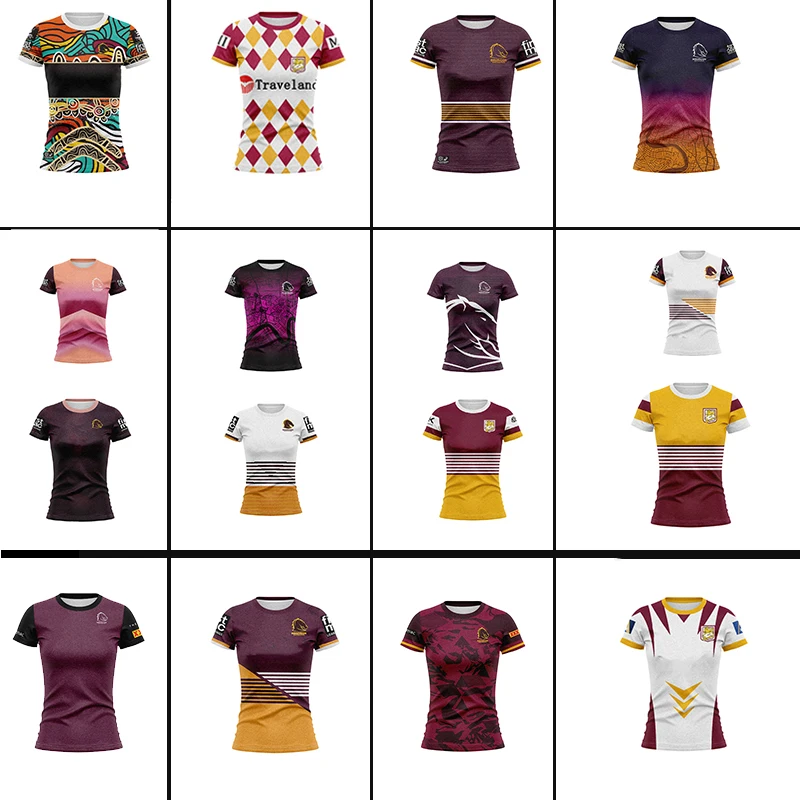 

2024 Mustangs home and away rugby jersey women's high-quality clothing, with a variety of styles