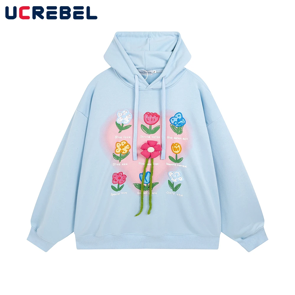 Creative Flower Decoration Casual Sweatshirts Mens Loose Drop Shoulder Long Sleeve Streetwear Hooded Sweatshirts
Creative Flower Decoration Casual Sweatshirts Mens Loose Drop Shoulder Long Sleeve Streetwear Hooded Sweatshirts