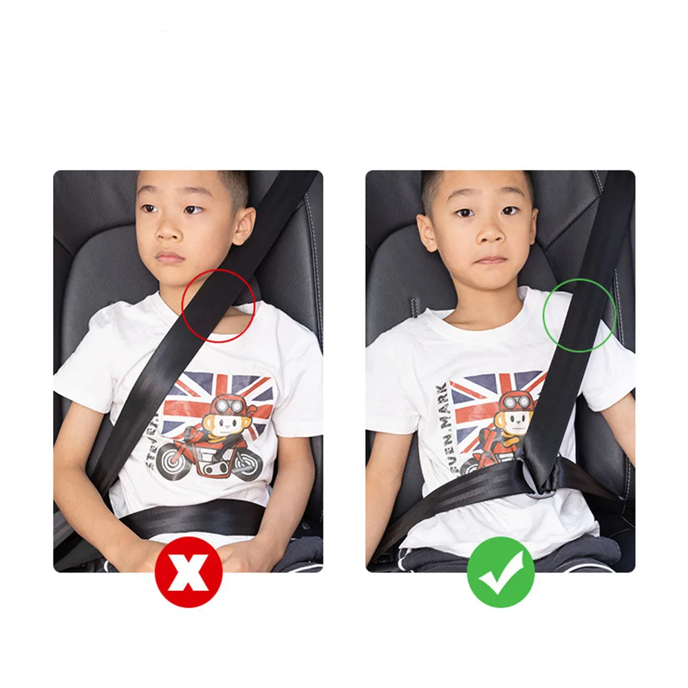 Safety Seat Belt Adjuster Anti-Neck Belt Positioner Stopper Shoulder Guard Buckle Kids Safety Seat Belt Cover Car Accessories
Safety Seat Belt Adjuster Anti-Neck Belt Positioner Stopper Shoulder Guard Buckle Kids Safety Seat Belt Cover Car Accessories