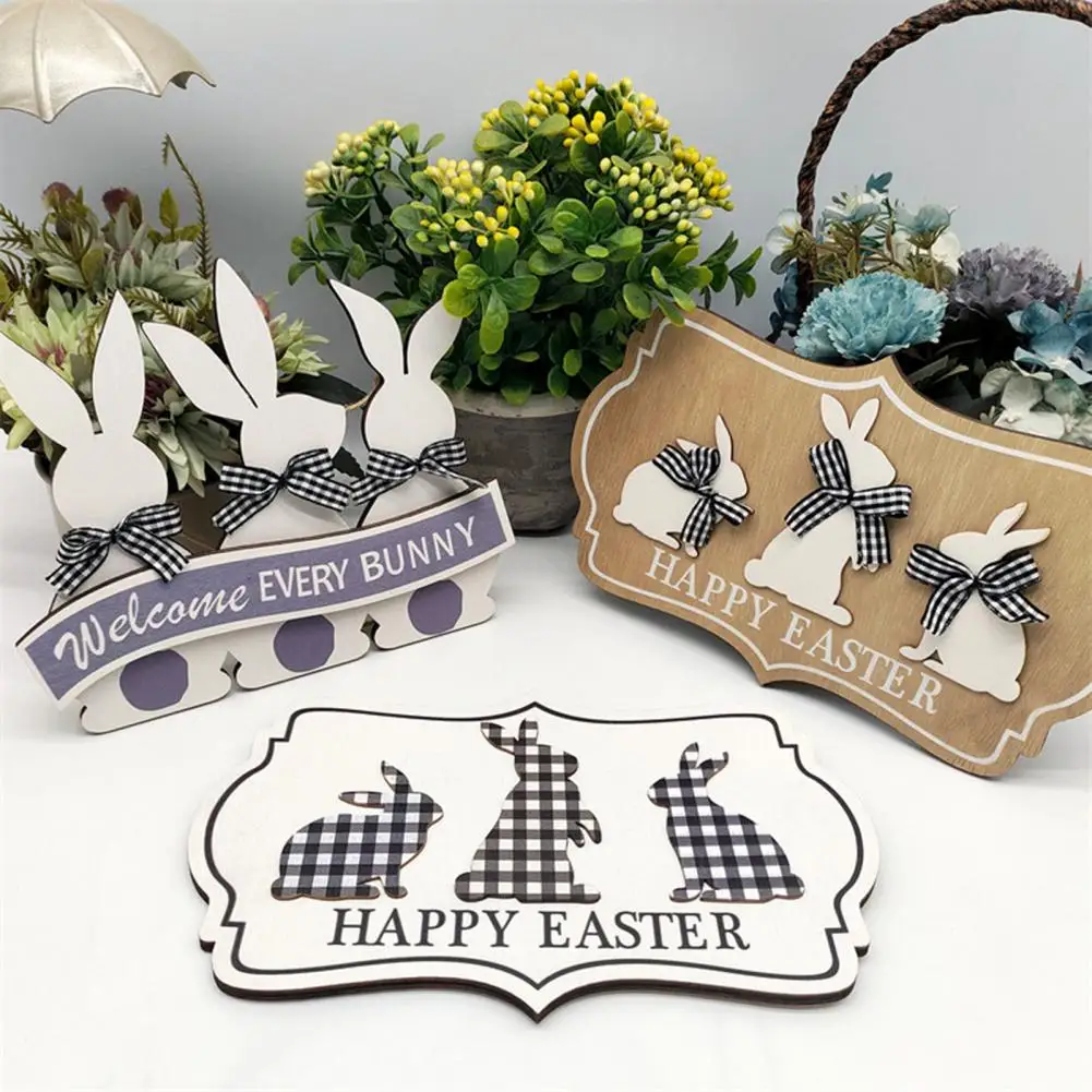 Easter Tag Pendant Cartoon Rabbit And Bow Decoration Hanging Colorfast Wooden Thick Anti-Crack Porch Garden Door Decoration Sign
Easter Tag Pendant Cartoon Rabbit And Bow Decoration Hanging Colorfast Wooden Thick Anti-Crack Porch Garden Door Decoration Sign