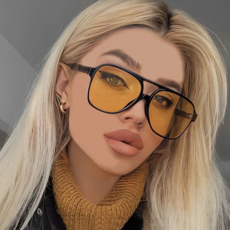 Vintage Square Oversized Sunglasses Women Fashion Retro Sun Glass Big Frame Candy Color Ins Style Cycling Eyewear Oculos De Sol
Vintage Square Oversized Sunglasses Women Fashion Retro Sun Glass Big Frame Candy Color Ins Style Cycling Eyewear Oculos De Sol