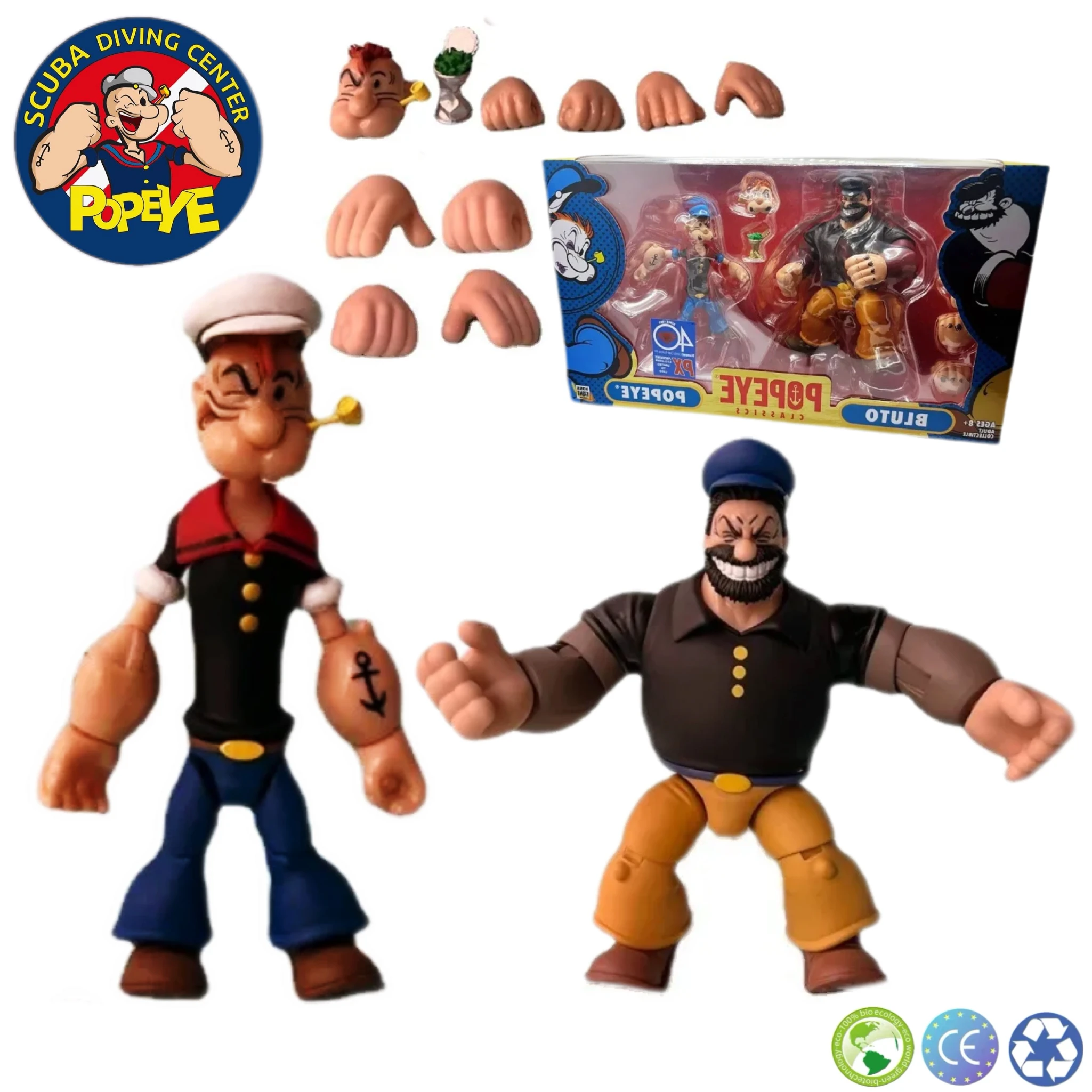 Классическая фигурка Popeye, Олива, кастрюля, Oyl Youtooz, Poopdeck, Pappy Popeye, Bluto, экшн-фигурка, игрушка, аниме, модель, кукла, подарки
Классическая фигурка Popeye, Олива, кастрюля, Oyl Youtooz, Poopdeck, Pappy Popeye, Bluto, экшн-фигурка, игрушка, аниме, модель, кукла, подарки