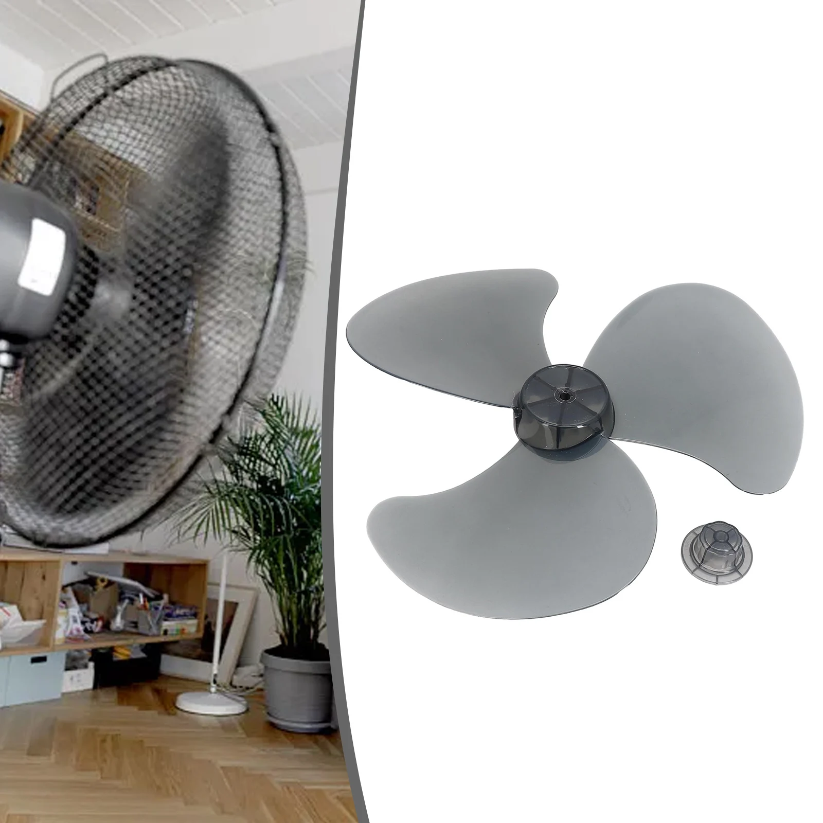 Plastic Fan Fan Blade General Accessories Household Plastic Fan Blade Table Fanner With Nut Cover 16 Inch 3 Leaves
Plastic Fan Fan Blade General Accessories Household Plastic Fan Blade Table Fanner With Nut Cover 16 Inch 3 Leaves