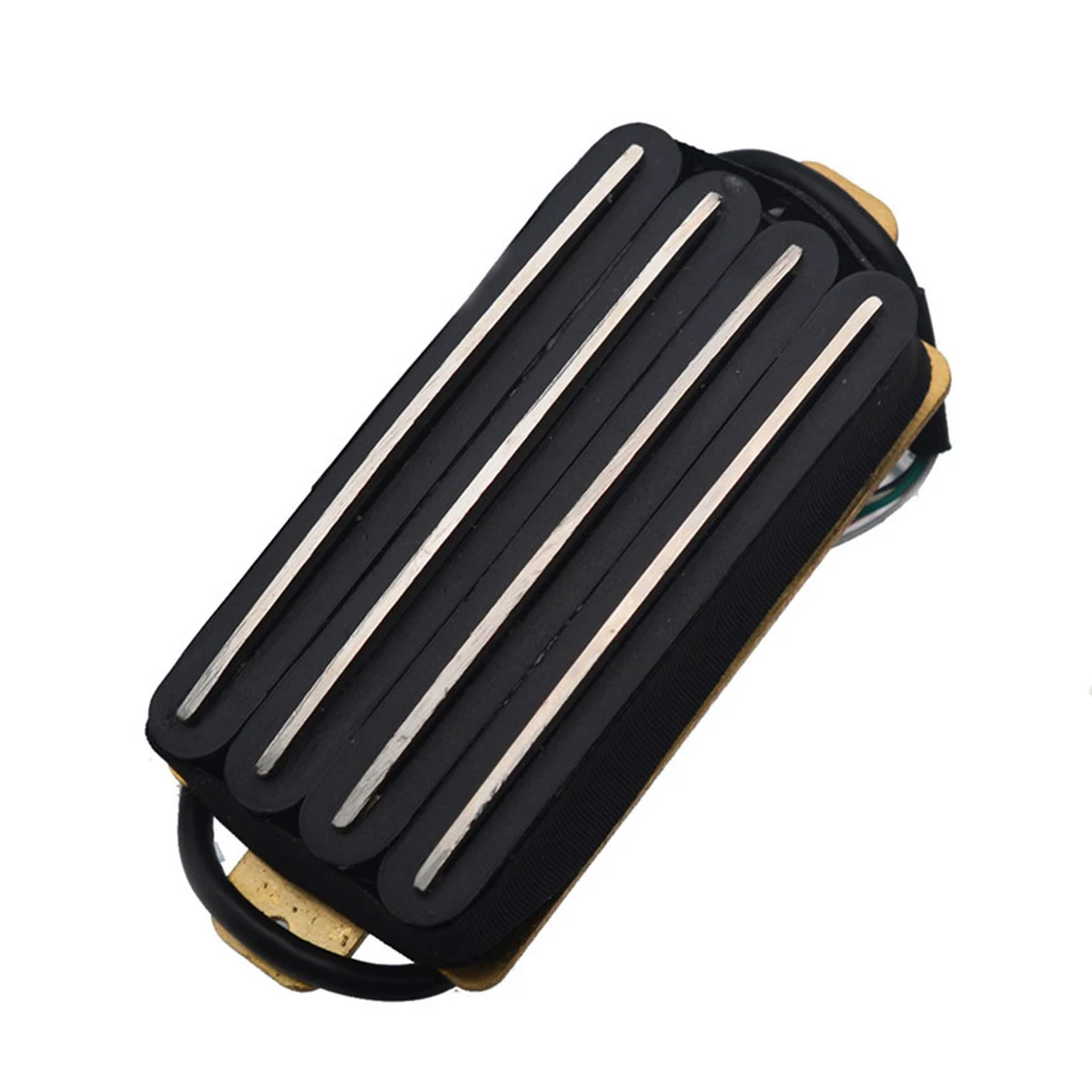 4 Wire Four Coils Pickup 2 Dual Blades Humbucker For ST TL LP Electric Guitar With Connecting Wires Stringed Instruments Parts
4 Wire Four Coils Pickup 2 Dual Blades Humbucker For ST TL LP Electric Guitar With Connecting Wires Stringed Instruments Parts
