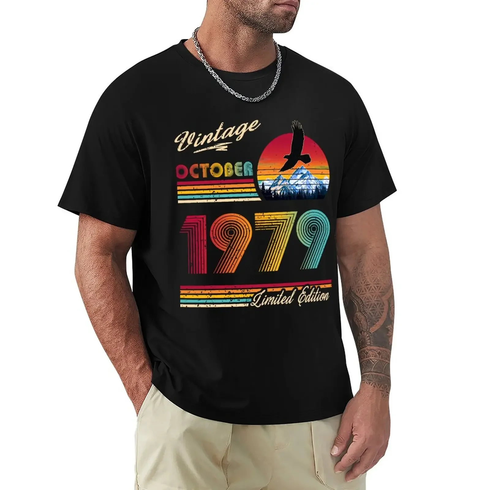 October 1979 Birthday Classic T-Shirt plain boys animal print designer t shirt men
October 1979 Birthday Classic T-Shirt plain boys animal print designer t shirt men