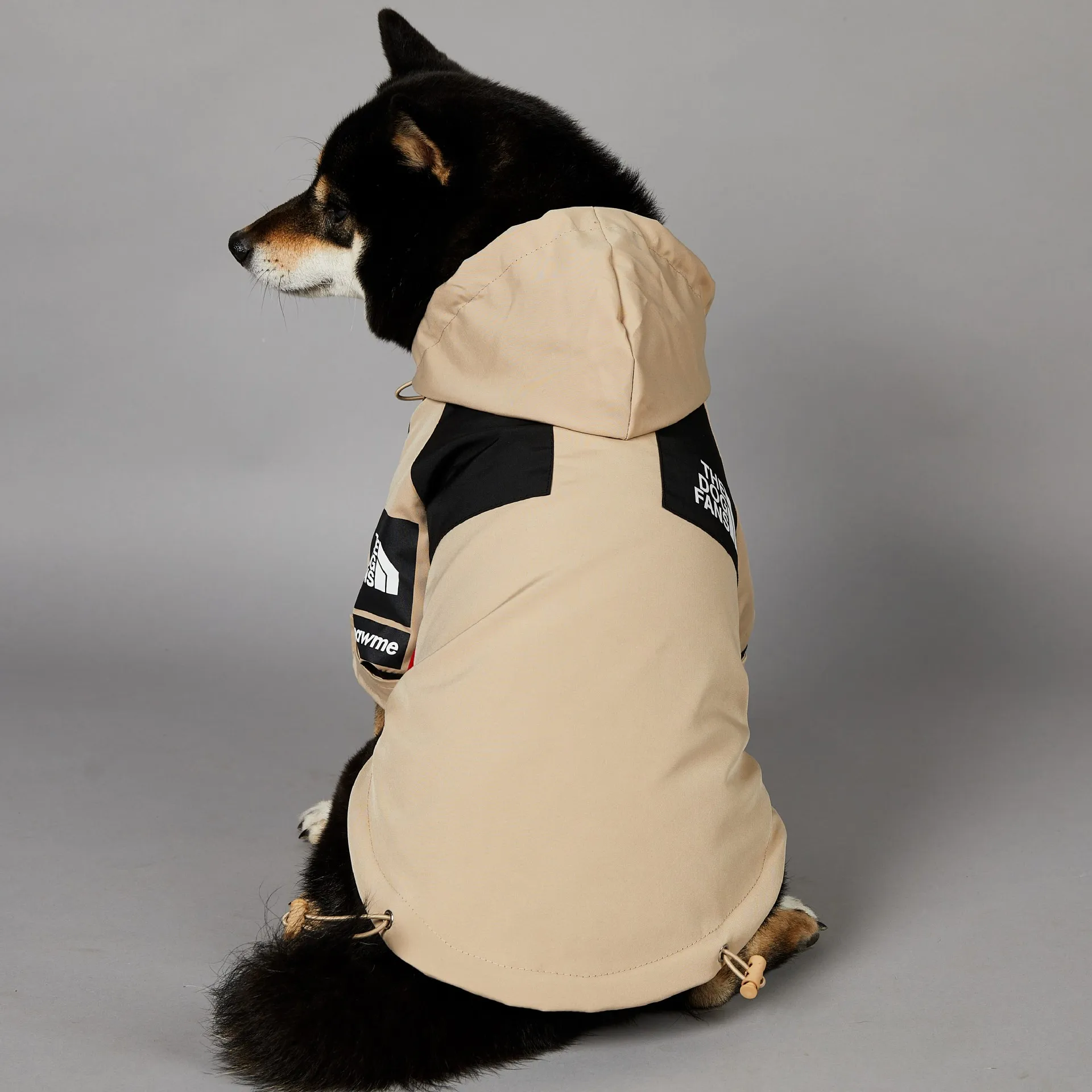 

Windproof and Rainproof Dog Jacket, Four Seasons, Large Dog, Windbreaker, Raincoat, Pet Shell Jacket, New