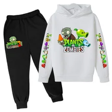 Hooded Sweatshirt and Trousers, Two-piece Plant Pattern Vs Devil Pattern, Sportswear for Children Aged 4-14
Hooded Sweatshirt and Trousers, Two-piece Plant Pattern Vs Devil Pattern, Sportswear for Children Aged 4-14