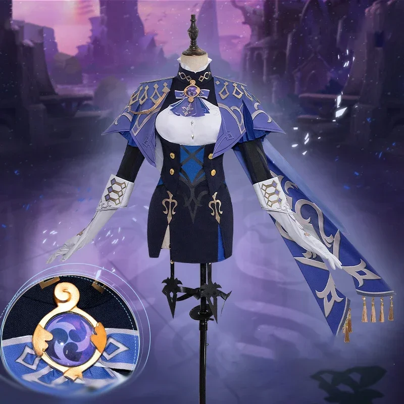 Game Genshin Impact Cosplay Clorinde Cosplay Set Women Girls Dress Cosplays Outfit Halloween Party Unifrom
Game Genshin Impact Cosplay Clorinde Cosplay Set Women Girls Dress Cosplays Outfit Halloween Party Unifrom