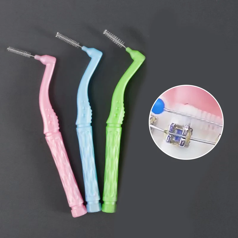 10Pcs/lot Interdental Brushes Orthodontic Steel Wire Toothbrush Push-Pull Brush Removes Food Whitening Cleaner Oral Hygiene Tool
10Pcs/lot Interdental Brushes Orthodontic Steel Wire Toothbrush Push-Pull Brush Removes Food Whitening Cleaner Oral Hygiene Tool