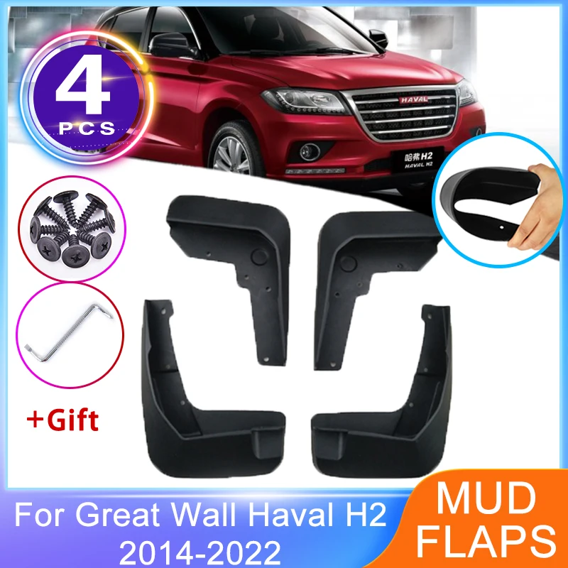 4 шт., передние и задние брызговики для Great Wall Haval H2 2014 ~ 2022, брызговики, брызговики, крыло, брызговики, крышка, автомобильные аксессуары
4 шт., передние и задние брызговики для Great Wall Haval H2 2014 ~ 2022, брызговики, брызговики, крыло, брызговики, крышка, автомобильные аксессуары
