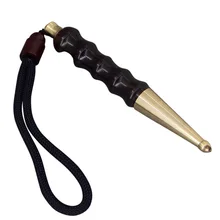 Solid Copper Outdoor EDC Broken Window Tool Ebony Brass Keychain with Hand Strap Rope
Solid Copper Outdoor EDC Broken Window Tool Ebony Brass Keychain with Hand Strap Rope