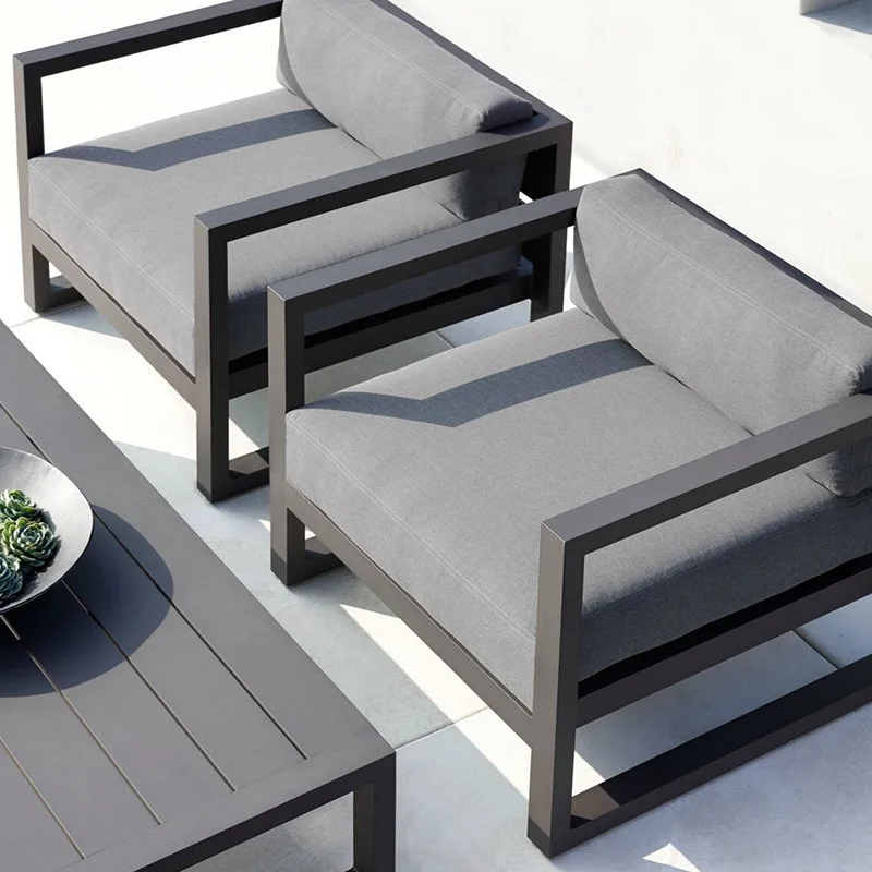 Outdoor Sofa Set for Garden Patio and Sunroom Waterproof Sun-Resistant and Stylish Aluminum Furniture
Outdoor Sofa Set for Garden Patio and Sunroom Waterproof Sun-Resistant and Stylish Aluminum Furniture
