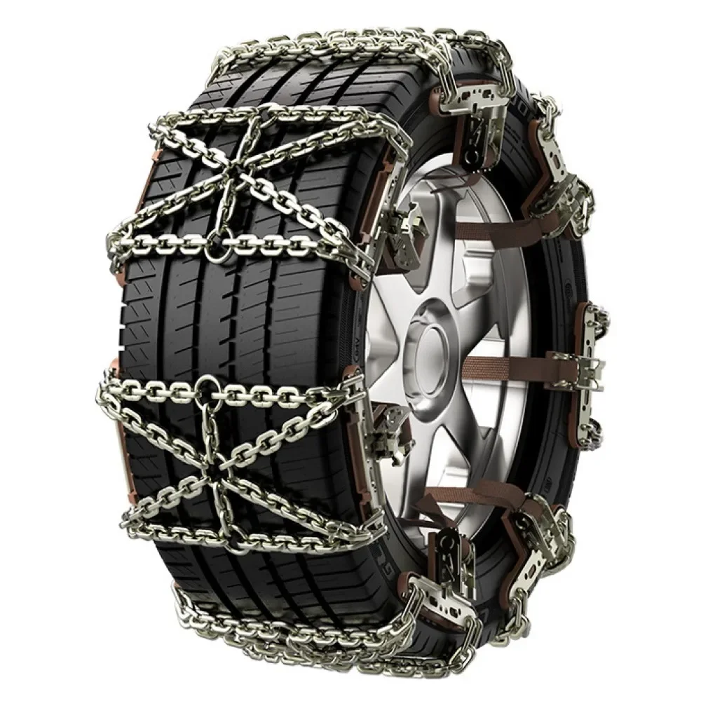 

1PCS Steel Truck Car Wheels Tyre Tire Snow Ice Chains Belt Winter Anti-skid Vehicle SUV Wheel Chain Mud Road Driving Safety