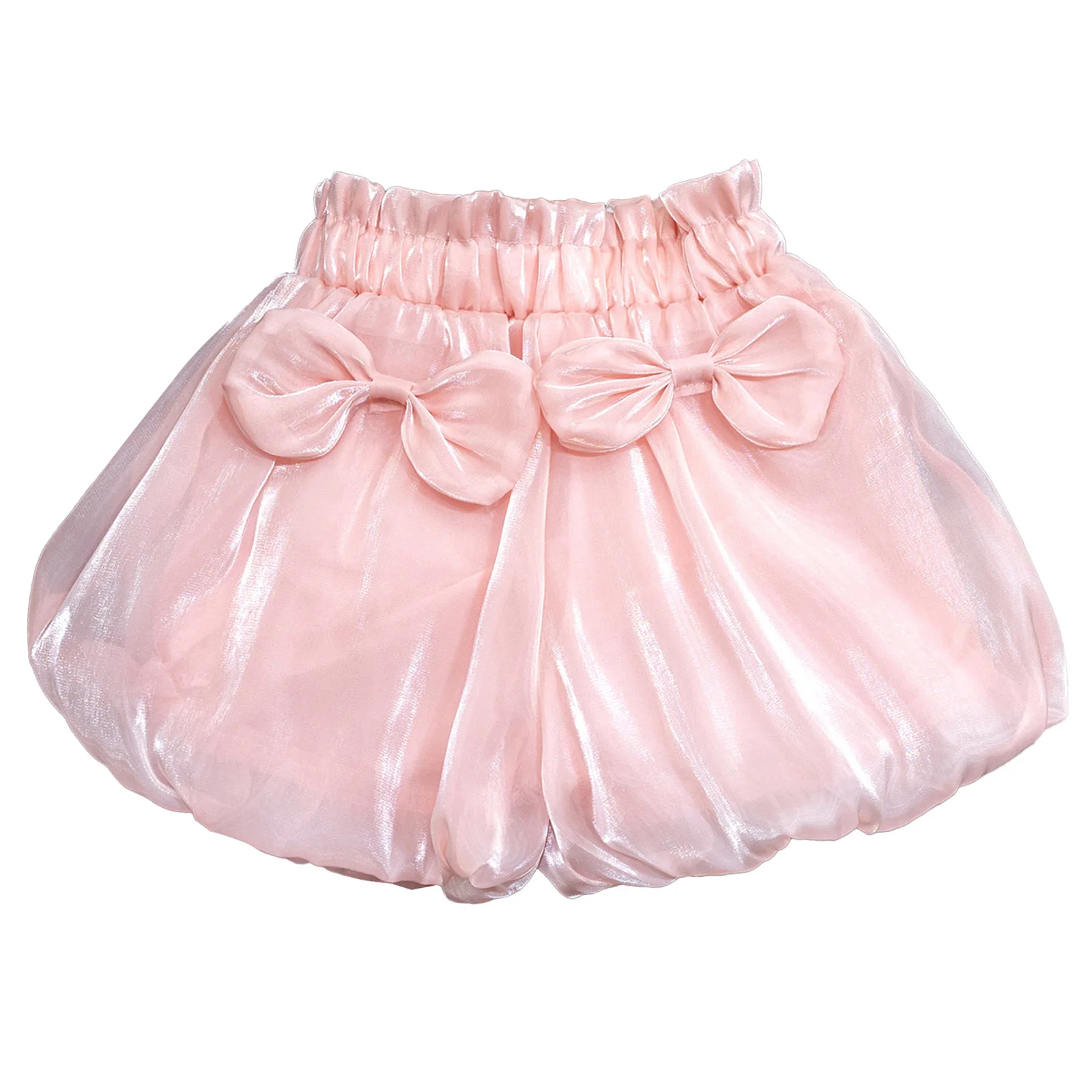 Baby Girls Cute Bloomers Toddler Kids Silky Bow Bloomers Diaper Cover Breathable Elastic Waistband Shorts Summer Casual Wear
Baby Girls Cute Bloomers Toddler Kids Silky Bow Bloomers Diaper Cover Breathable Elastic Waistband Shorts Summer Casual Wear