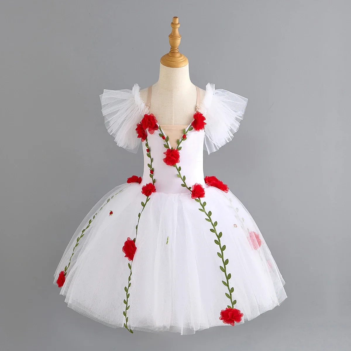 Long Romantic Ballet Tutu Girl Women White Flower Ballet Costume Performance Ballet Dance Dress Girls Tutu Skirts Dance Wear
Long Romantic Ballet Tutu Girl Women White Flower Ballet Costume Performance Ballet Dance Dress Girls Tutu Skirts Dance Wear