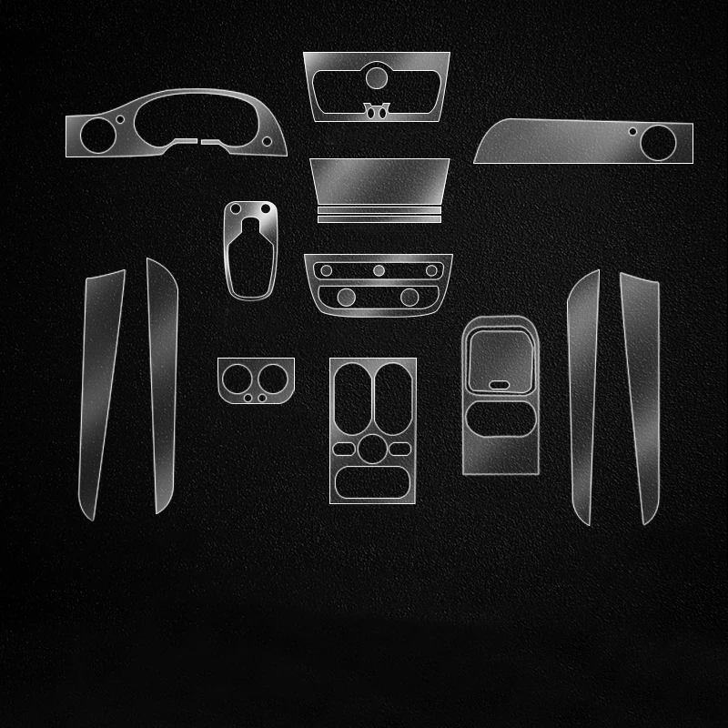 

Прозрачная пленка из ТПУ для Bentley Bentayga Автомобильная наклейка для внутреннего интерьера центральная консоль Gear Outlet CD сенсорный экран панель приборной панели двери