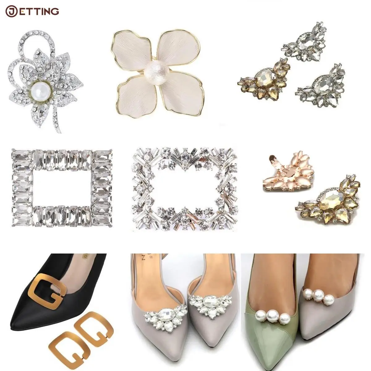 1PC New Lady Women Elegant Shoe Clip Shiny Rhinestone Decorative Clips Bridal High Heel Charm Buckle Shoes Rhinstones Ornament
1PC New Lady Women Elegant Shoe Clip Shiny Rhinestone Decorative Clips Bridal High Heel Charm Buckle Shoes Rhinstones Ornament