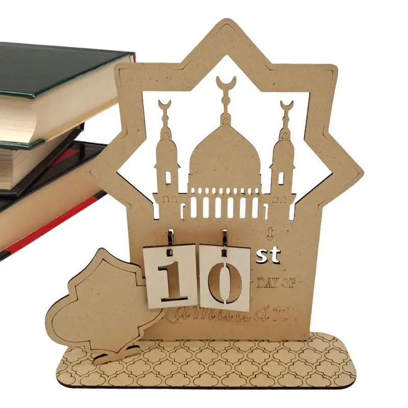 Eid Al-Adha Countdown Calendar Eid Ornament Wooden Calendar Islamic Party Decoration Craft Eid Al-Adha Ornament Home Decor
Eid Al-Adha Countdown Calendar Eid Ornament Wooden Calendar Islamic Party Decoration Craft Eid Al-Adha Ornament Home Decor