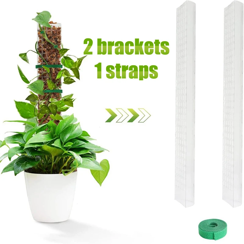 2Pcs 60cm Plastic Moss Pole Plant Pole Stick Reusable Plant Support Weather Resistant Moss Pole With 1x Garden Ties
2Pcs 60cm Plastic Moss Pole Plant Pole Stick Reusable Plant Support Weather Resistant Moss Pole With 1x Garden Ties