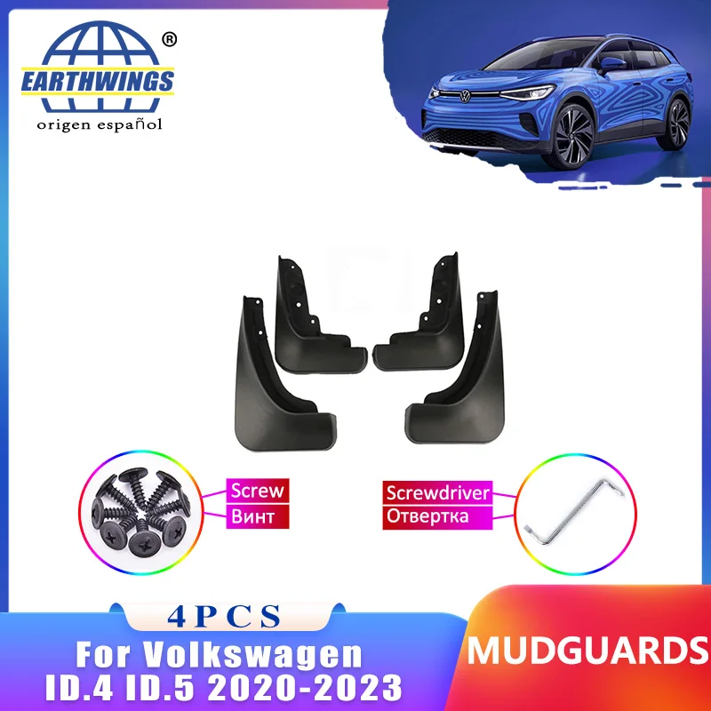 Mudflap For Volkswagen ID.4 ID.5 2020-2023 Volkswagen ID.5 Mudguard Front Rear Fender Accessorie Upgrade Version Four Piece Set
Mudflap For Volkswagen ID.4 ID.5 2020-2023 Volkswagen ID.5 Mudguard Front Rear Fender Accessorie Upgrade Version Four Piece Set