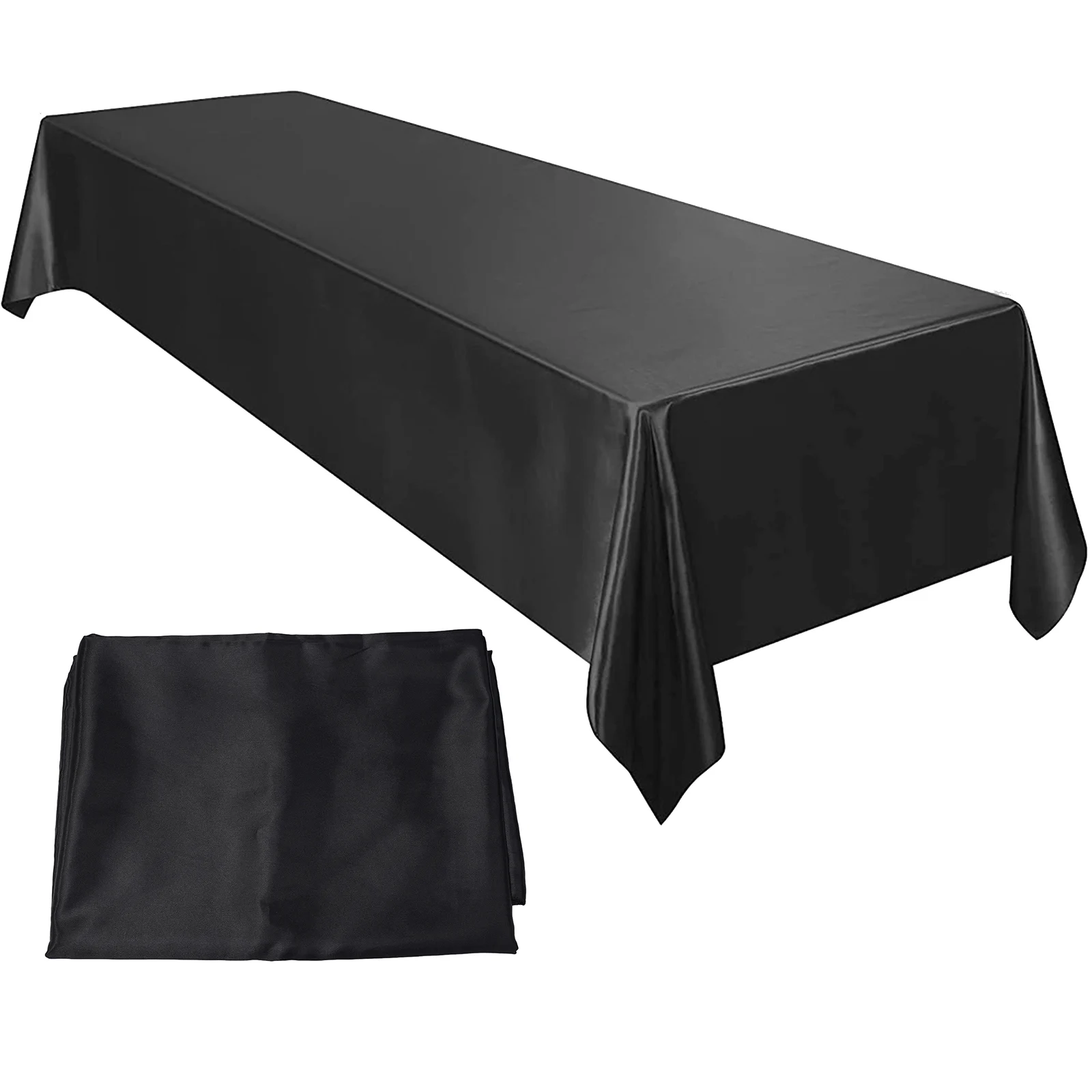 Rectangle Satin Tablecloth 145x260cm Table Cloth Wedding Banquet Tapete Home Dining Table Cover Christmas Halloween Birthday
Rectangle Satin Tablecloth 145x260cm Table Cloth Wedding Banquet Tapete Home Dining Table Cover Christmas Halloween Birthday