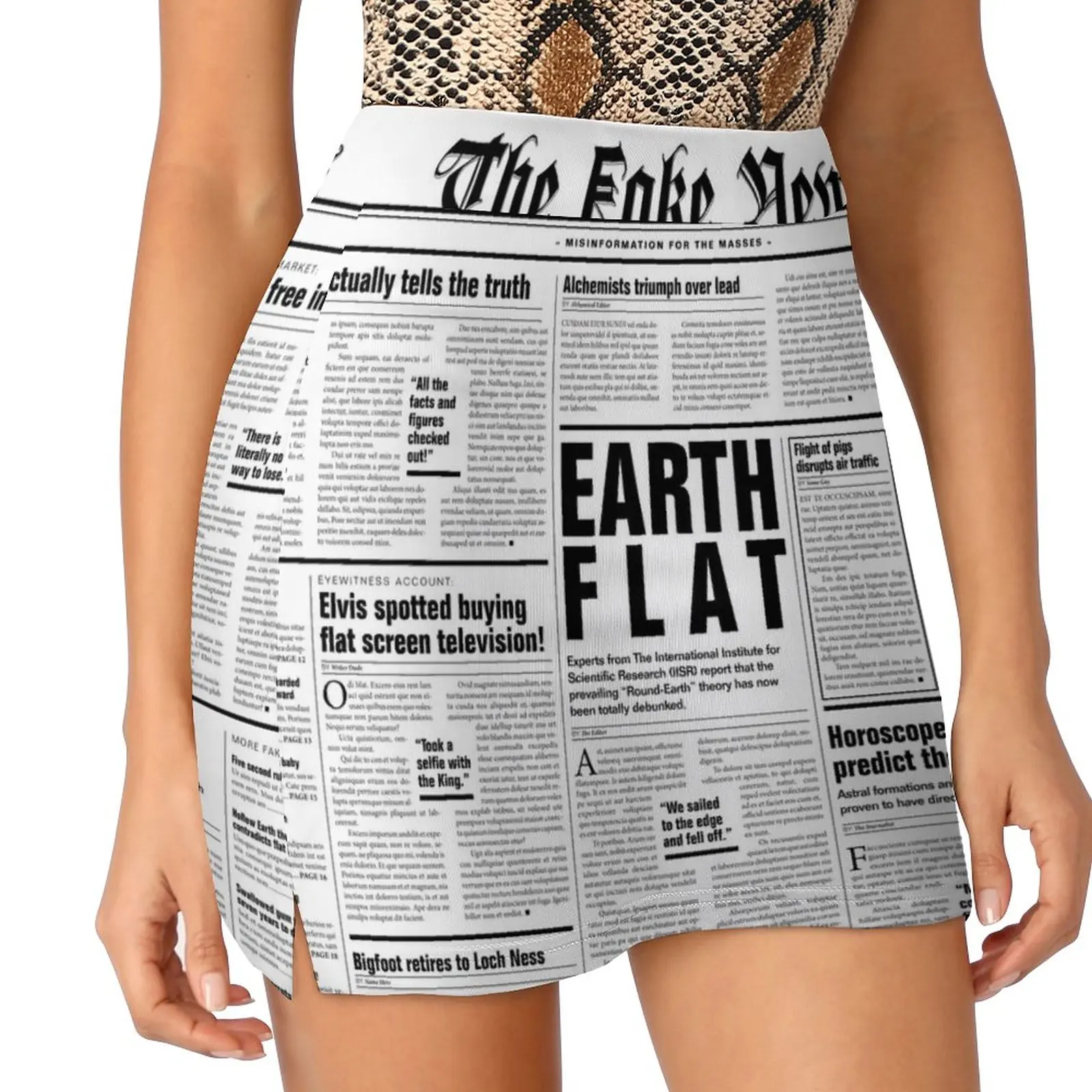 

The Fake News Vol. 1, No. 1 Light proof trouser skirt shorts fairy grunge Clothing female