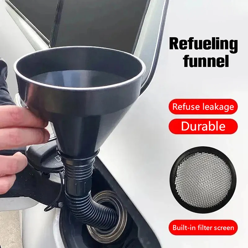 2 In 1 Refueling Funnel With Strainer Can Spout for Oil Water Fuel Petrol Gasoline for Auto Car Motorcycle Bike Truck ATV
2 In 1 Refueling Funnel With Strainer Can Spout for Oil Water Fuel Petrol Gasoline for Auto Car Motorcycle Bike Truck ATV