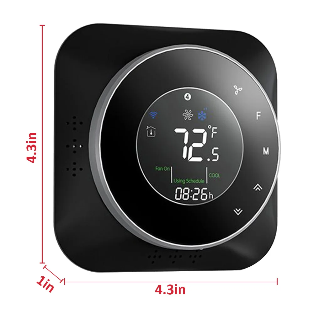 Thermostat Smart Thermostat Digital Adjustment Home Pump Smart Thermostat Temperature Calibration WiFi Programmable
Thermostat Smart Thermostat Digital Adjustment Home Pump Smart Thermostat Temperature Calibration WiFi Programmable