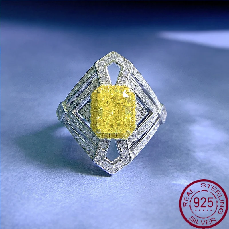 2023 New European and American Cross border Hot Selling Yellow Diamond 6 * 8mm Ring Women's Fashion and Elegance INS
2023 New European and American Cross border Hot Selling Yellow Diamond 6 * 8mm Ring Women's Fashion and Elegance INS