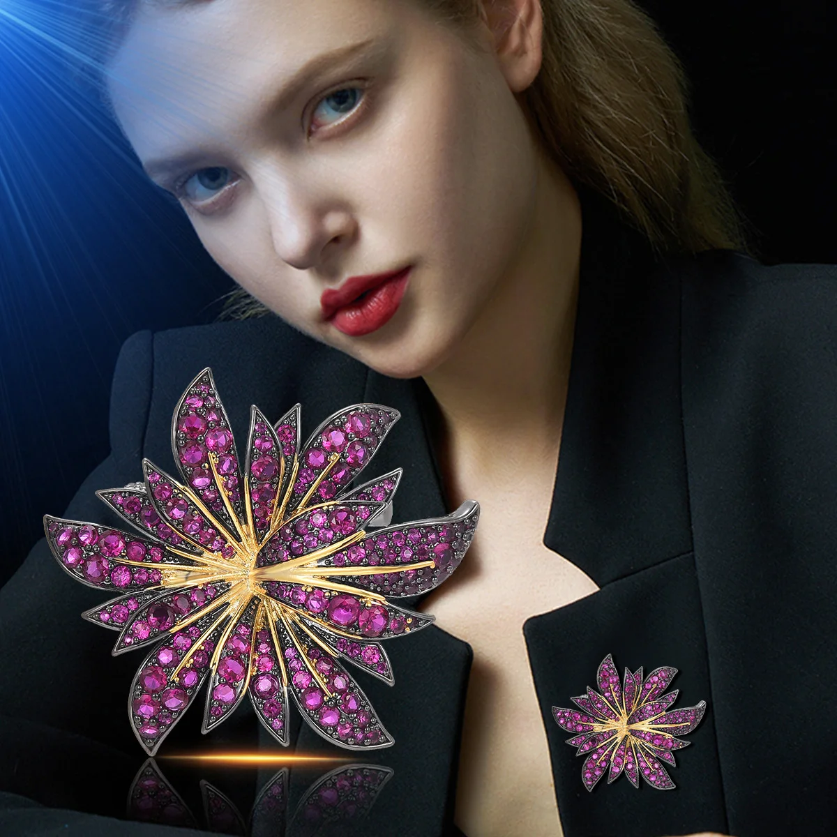 European and American Fashion Light Luxury Sunflower Brooch Elegant Delicate Corsage Pin Women's Accessories
European and American Fashion Light Luxury Sunflower Brooch Elegant Delicate Corsage Pin Women's Accessories