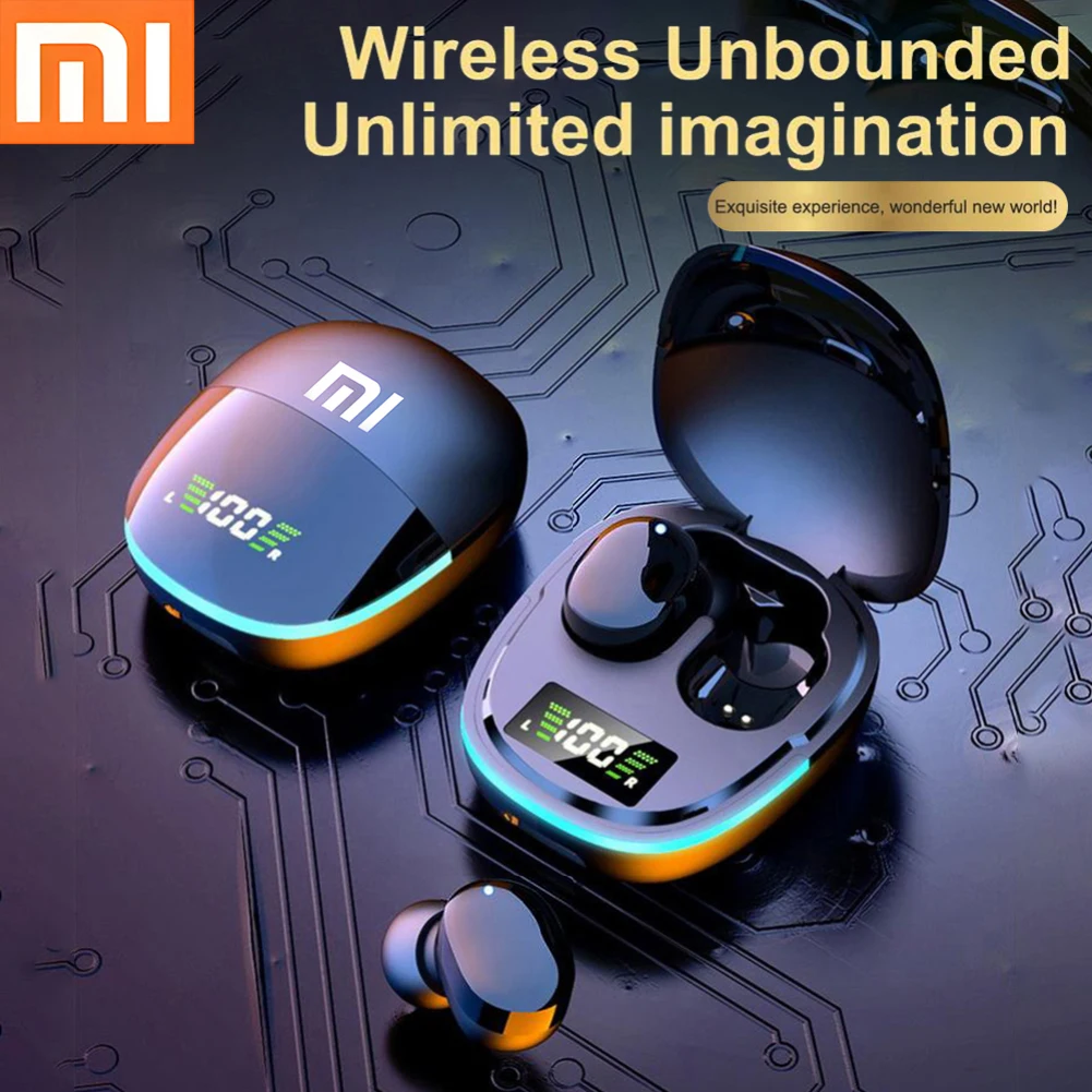 Xiaomi G9S TWS In Ear 9D Hifi Sound LED Displa Bluetooth Earphones Wireless Headphones Headset Waterproof Sports Running Earbuds
Xiaomi G9S TWS In Ear 9D Hifi Sound LED Displa Bluetooth Earphones Wireless Headphones Headset Waterproof Sports Running Earbuds