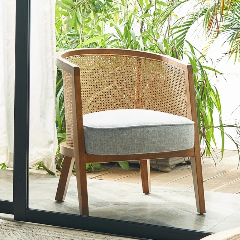 Vine woven sofa chairs, balconies, solid wood, new Chinese style leisure , Zihomestay hotel sofa furniture
Vine woven sofa chairs, balconies, solid wood, new Chinese style leisure , Zihomestay hotel sofa furniture