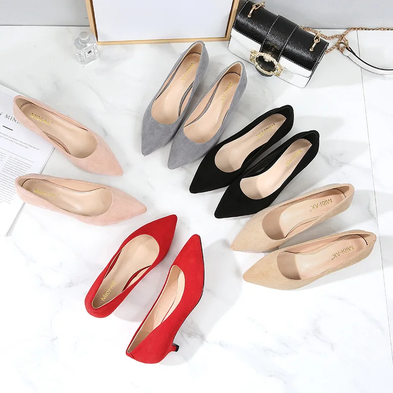 2023 Autumn New Sexy Office Pointed Toe Dress Work Single Shoes Ladies High Heels Footwear Wedding Shoes Plus Size Shoes
2023 Autumn New Sexy Office Pointed Toe Dress Work Single Shoes Ladies High Heels Footwear Wedding Shoes Plus Size Shoes