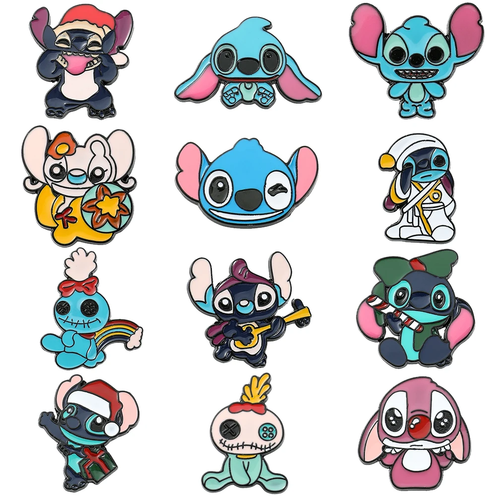 Stitch Cartoon Metal Enamel Pins Brooch Cute Angel Badges Denim Shirt Lapel Pin Jewelry Accessories
Stitch Cartoon Metal Enamel Pins Brooch Cute Angel Badges Denim Shirt Lapel Pin Jewelry Accessories