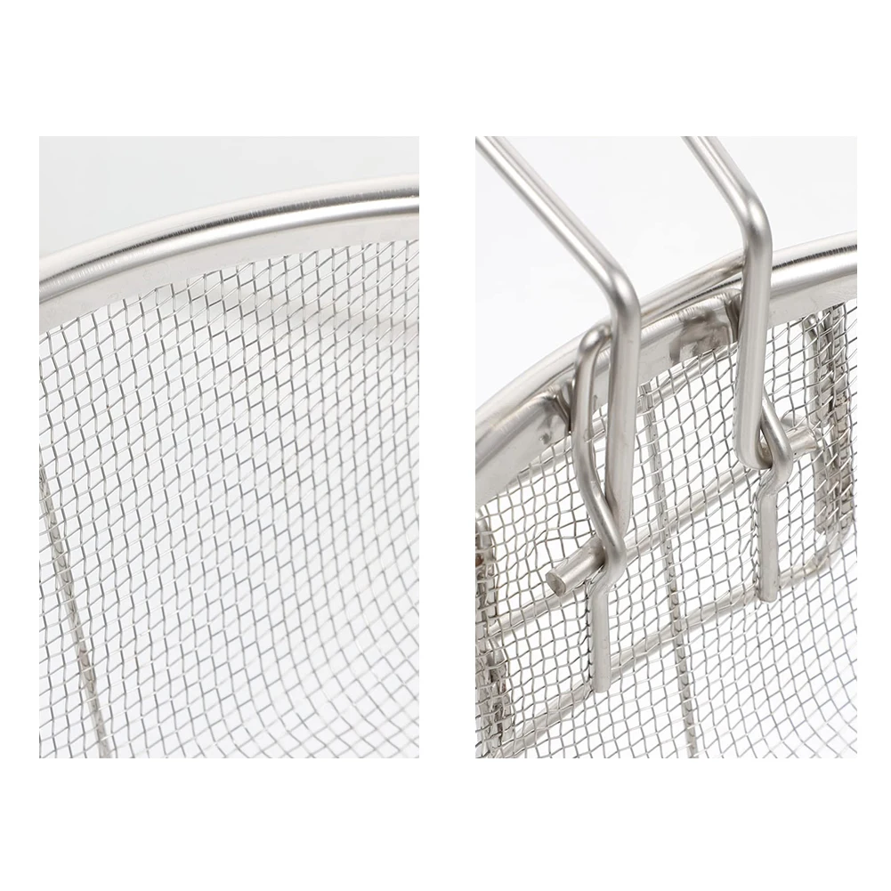 High Quality Fry Basket Kitchenware Corrosion Resistance Detachable Light Stainless Steel 1pcs 20*20cm/23*23cm
High Quality Fry Basket Kitchenware Corrosion Resistance Detachable Light Stainless Steel 1pcs 20*20cm/23*23cm