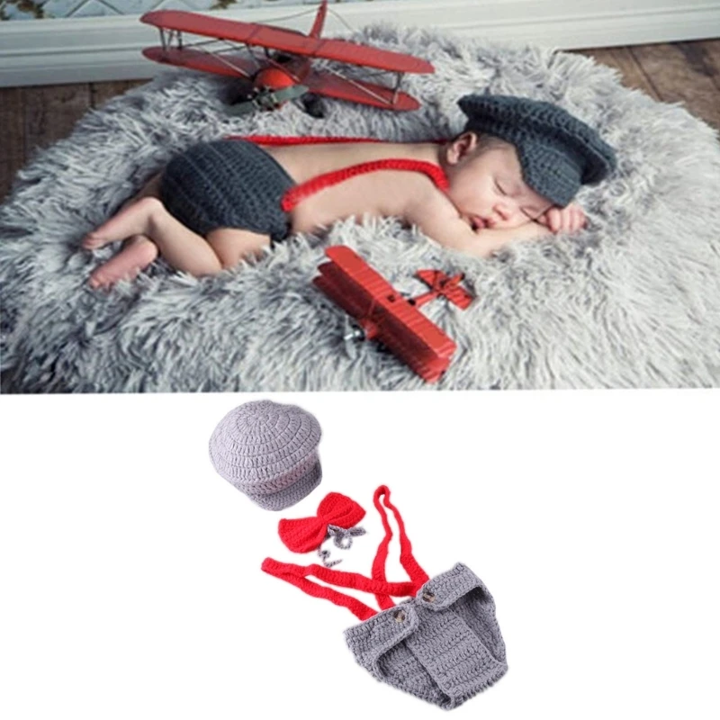 Lovely Newborn Photography Props Suspender Hat Baby Photo for 0-3 Months 
Lovely Newborn Photography Props Suspender Hat Baby Photo for 0-3 Months