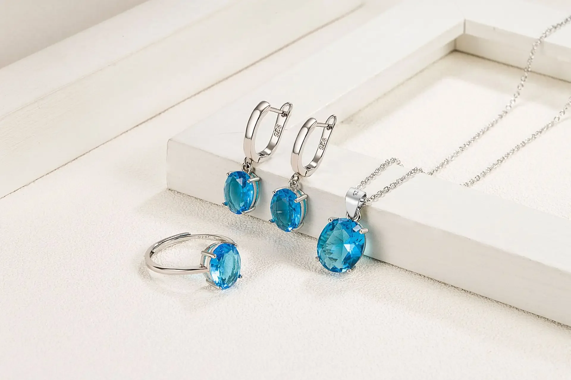 Dazzling 925 Silver Zircon Jewelry Set for Formal Events Her Elegant 925 Silver Zircon Jewelry Set Dazzles Ellipse Zircon 925 Silver Set for Formal Elegance 8 Sd3e4c565580e413180ce11a3f637026b7 MagdMart