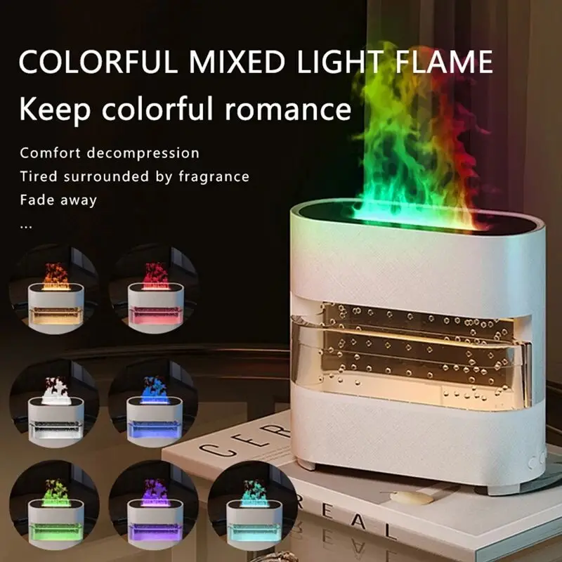 2024 Colorful Flame Air Humidifier Rain Drops Aromatherapy Diffuser USB Home Office Desktop Simulation Flame Spray Humidifier
2024 Colorful Flame Air Humidifier Rain Drops Aromatherapy Diffuser USB Home Office Desktop Simulation Flame Spray Humidifier