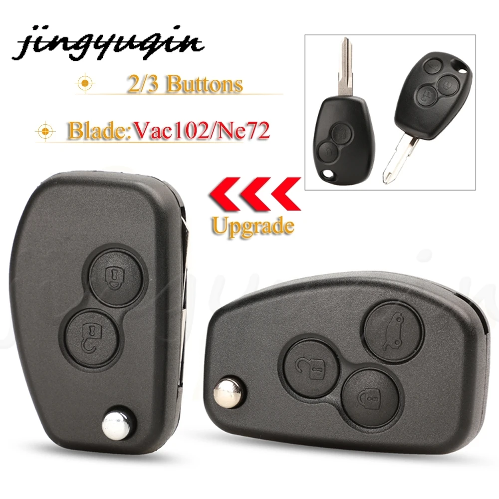 Jingyuqin 10 шт./лот 2/3 кнопочный модифицированный флип-чехол для автомобильного ключа для Renault Duster Logan Fluence Clio Kangoo Sandero
Jingyuqin 10 шт./лот 2/3 кнопочный модифицированный флип-чехол для автомобильного ключа для Renault Duster Logan Fluence Clio Kangoo Sandero